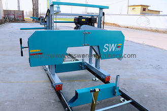 SW26G 9HP পোর্টেবল ব্যান্ড করাতকল পেট্রল ইঞ্জিন করাত ব্যাস 660mm